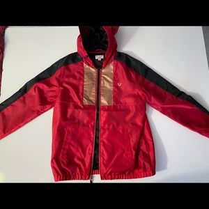 True Religión Red Windbreaker